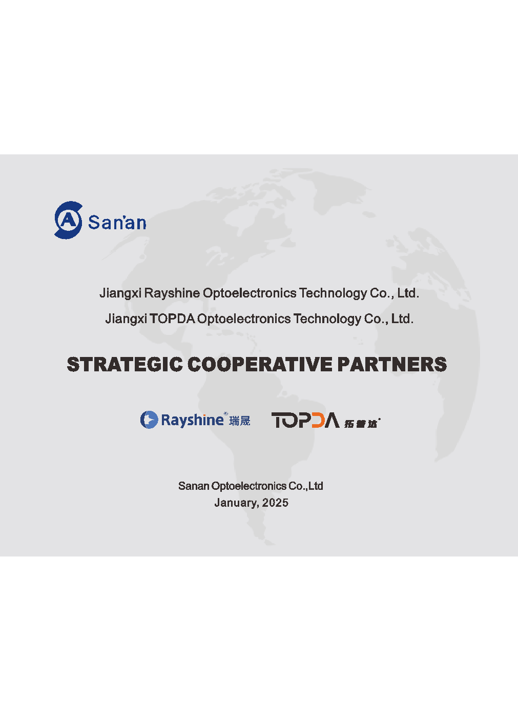 Sanan Strategic Partner